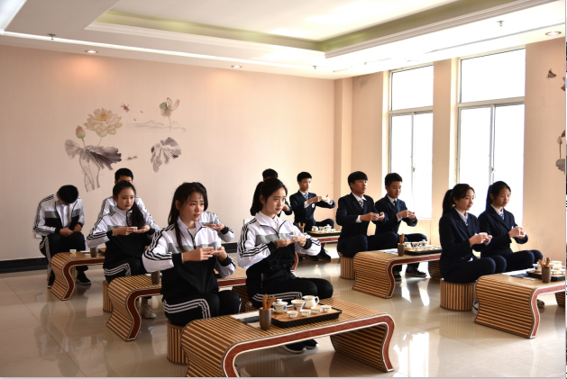 长沙市现代商贸中等职业学校茶艺活动室