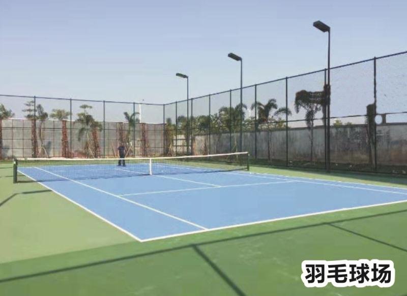 
湖南曙光电子信息职业技术学校羽毛球场
