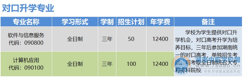 岳阳市新青年职业技术学校,岳阳软件与信息服务,计算机应用招生,湖南中专职高学校