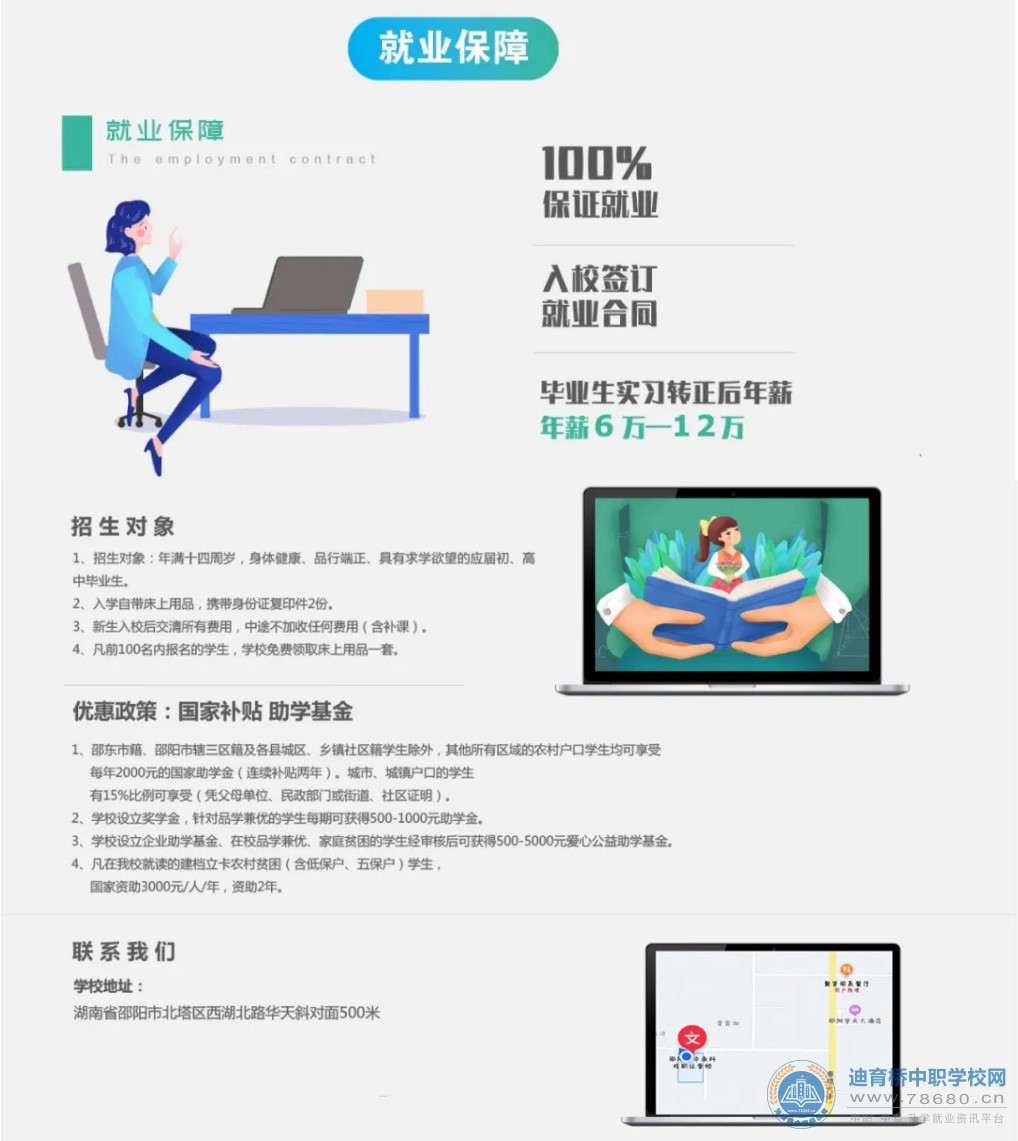 邵阳市中南科技职业技术学校2021年招生简章