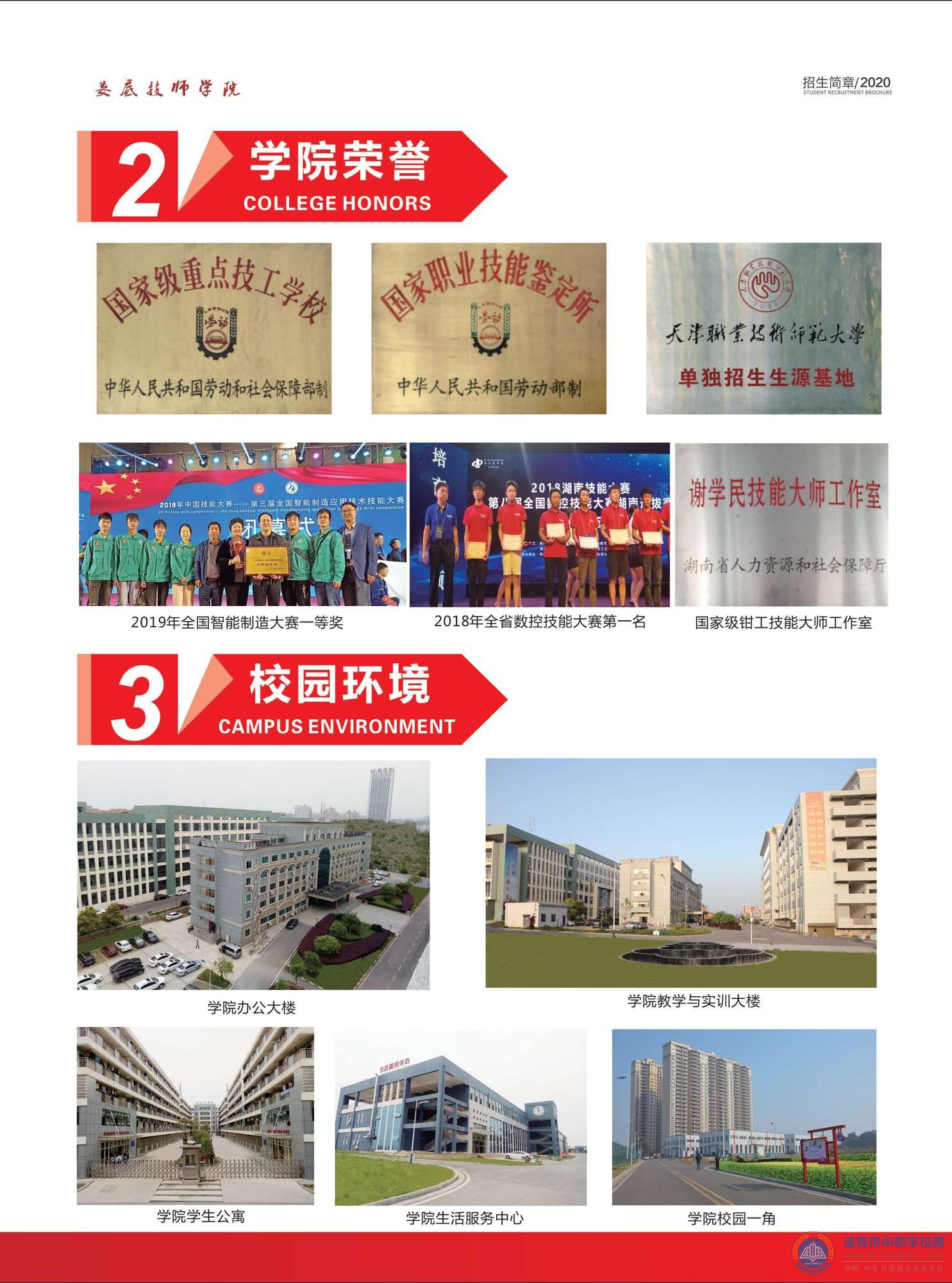 娄底技师学院2020年招生简章