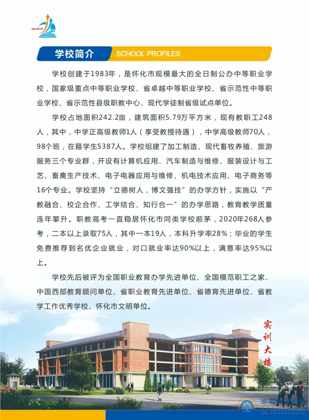 溆浦县职业中等专业学校2021年招生简章