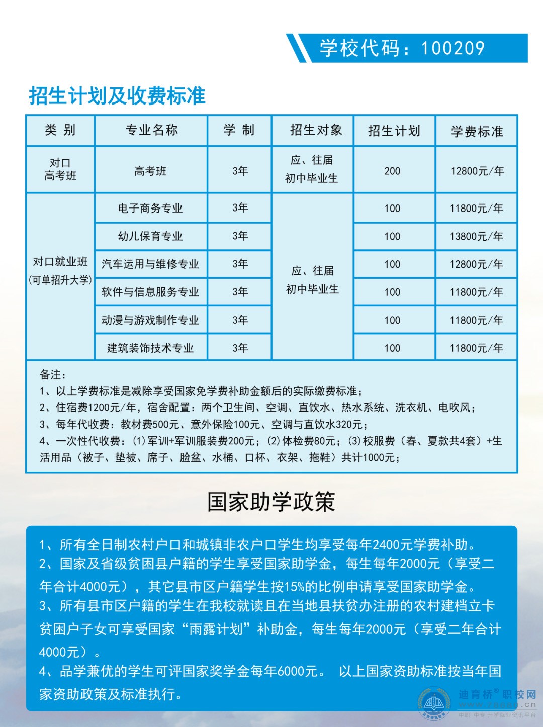 郴州市科龙职业技术学校2022年招生简章