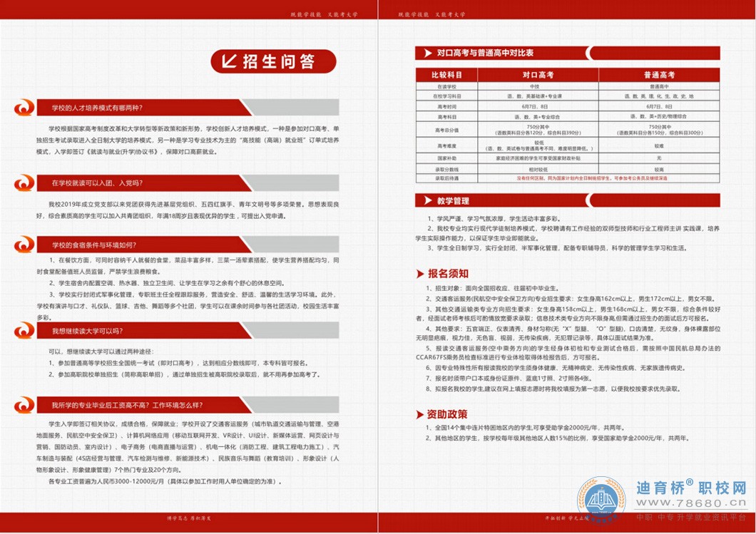 湖南华中工业技工学校2022年招生简章