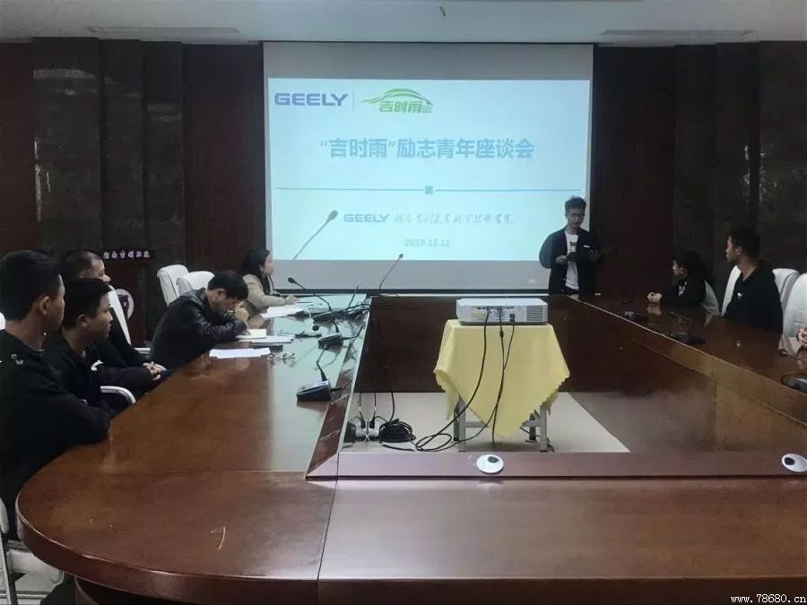 
爱心播种希望，关怀促进成长：吉利职院召开“吉时雨”励志青年座谈会
